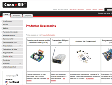 Tablet Screenshot of canakit.es